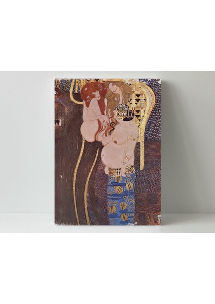 Gustav Klimt The Hostile Powers, The Titan Typhoeus, The Three Gorgons- Ahşap Mdf Tablo fiyatları
