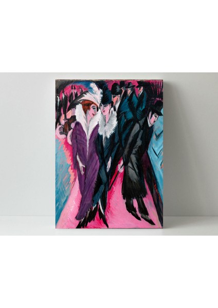 Ernst Ludwig -Kirchner Street, Berlin- Ahşap Mdf Tablo fırsatları