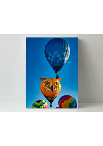 Balon Manzarası 38 -Ahşap Mdf Tablo