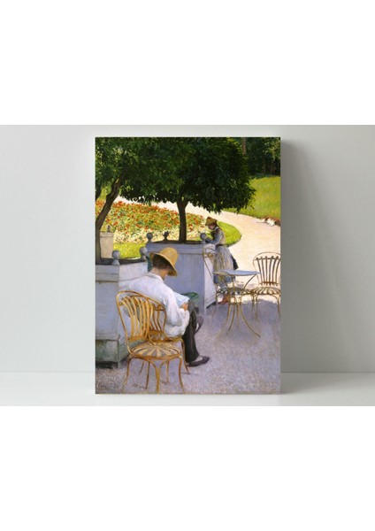 Gustave Caillebotte - The Orange Trees- Ahşap Mdf Tablo fiyatları