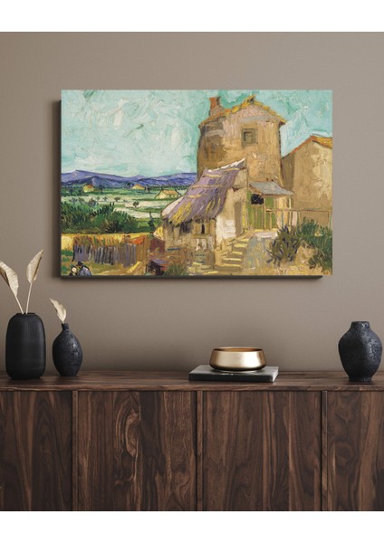 Vincent Van Gogh - The Old Mill - Ahşap Mdf Tablo fırsatları