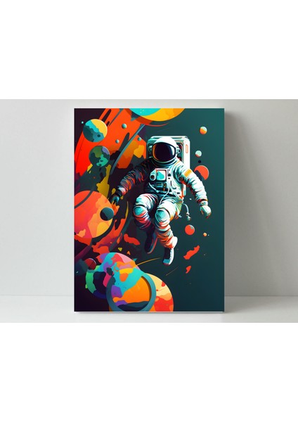 Astronotun Gözü - Ahşap Mdf Tablo fiyatları