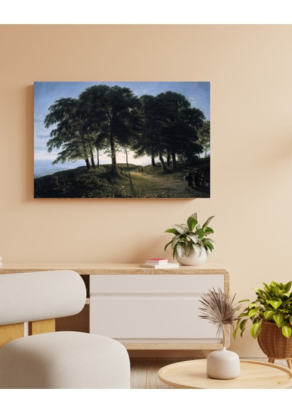 Karl Friedrich Schinkel - Der Morgen - Ahşap Mdf Tablo