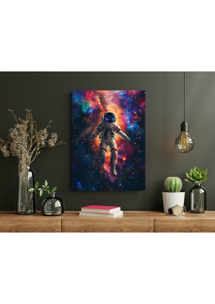 Yıldızlararası Işık - Ahşap Mdf Tablo