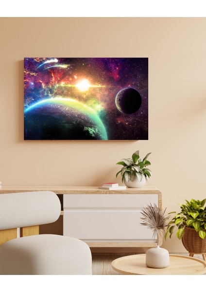 Nebula Patikası - Ahşap Mdf Tablo