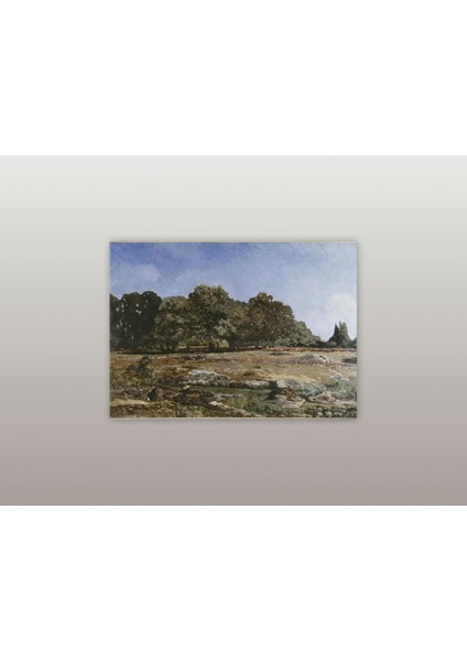 Allee De Chataigniers - Alfred Sisley - Ahşap Mdf Tablo modelleri