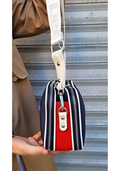 Justpolo Kadın 5 Bölmeli Ayarlanabilir Uzun Askılı Omuz Çantası Postacı Çantası fiyatları