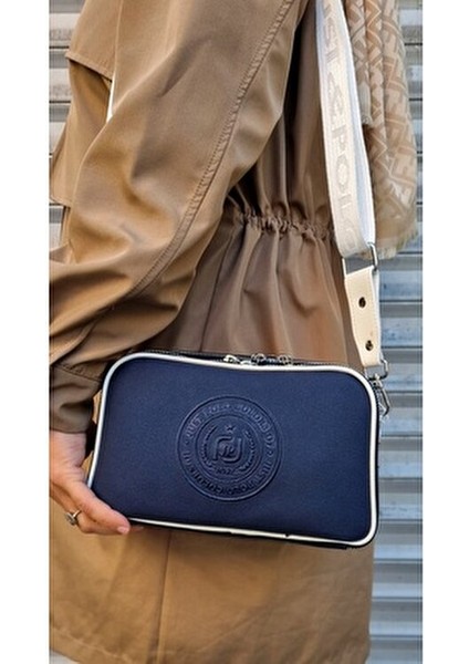 Justpolo Kadın 5 Bölmeli Ayarlanabilir Uzun Askılı Omuz Çantası Postacı Çantası fırsatları