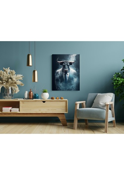 Boğa Iş Hayvanı - Ahşap Mdf Tablo modelleri