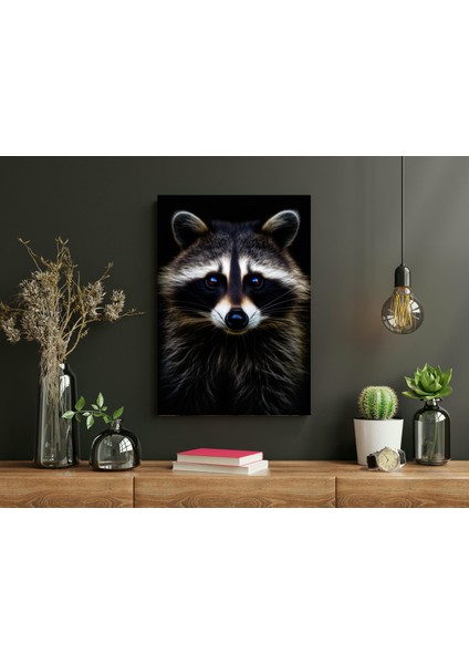 Rakun -Ahşap Mdf Tablo