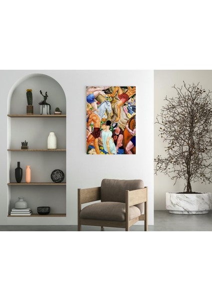 Alfredo Guttero-Composition- Ahşap Mdf Tablo modelleri