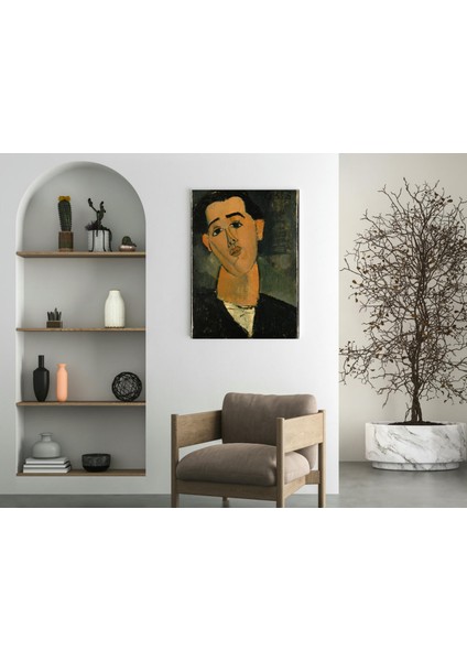 Amedeo Modigliani - Juan Gris- Ahşap Mdf Tablo fırsatları
