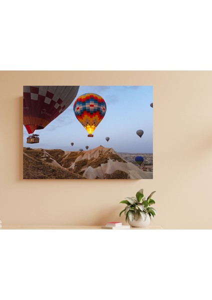 Balon Manzarası 30 -Ahşap Mdf Tablo
