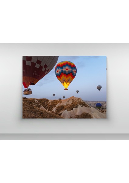 Balon Manzarası 30 -Ahşap Mdf Tablo modelleri