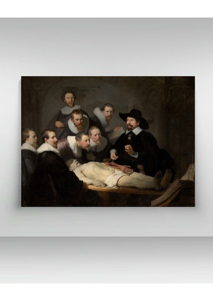 Rembrandt - The Anatomy Lesson Of Dr Nicolaes Tulp - Ahşap Mdf Tablo fiyatları