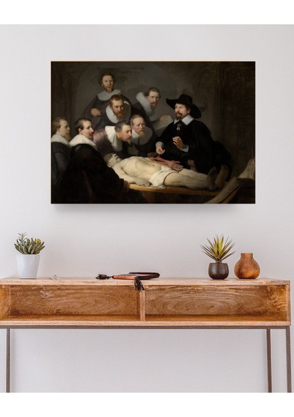 Rembrandt - The Anatomy Lesson Of Dr Nicolaes Tulp - Ahşap Mdf Tablo fırsatları