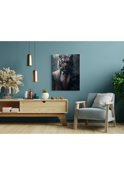 Kaplan Iş Hayvanı - Ahşap Mdf Tablo fiyatları