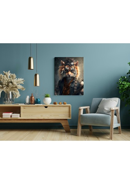 Kaplan Rock - Ahşap Mdf Tablo modelleri