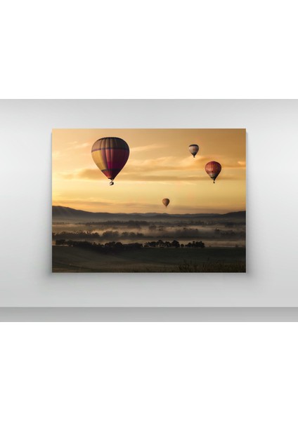 Balon Manzarası 25 -Ahşap Mdf Tablo