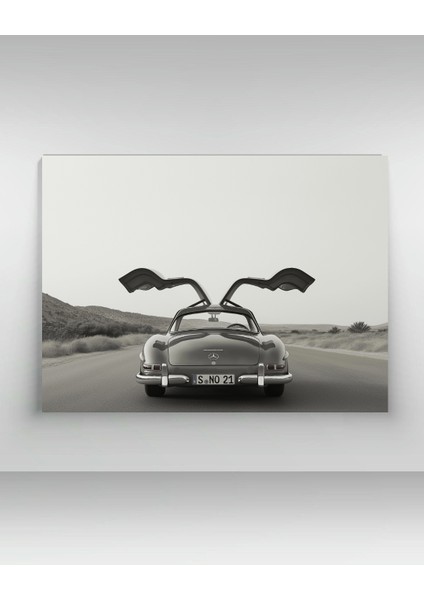Mercedes-Benz 300SL - Ahşap Mdf Tablo modelleri