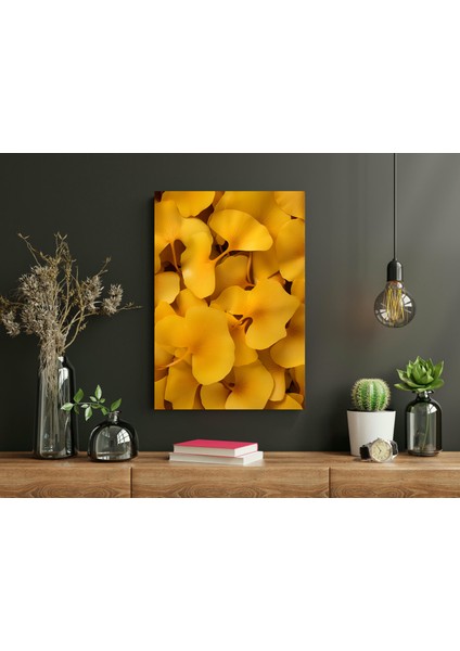 Yapraklar 17 -Ahşap Mdf Tablo