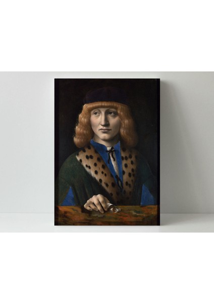 Marco D'oggiono -The Archinto Portrait- Ahşap Mdf Tablo fiyatları