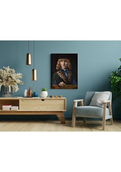 Marco D'oggiono -The Archinto Portrait- Ahşap Mdf Tablo modelleri