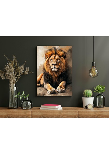 Aslan Sert ve Asil - Ahşap Mdf Tablo modelleri