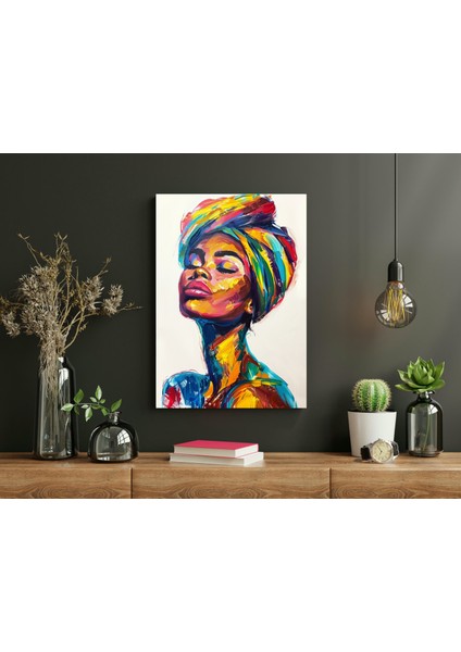 Dogon Tahta Maskesi - Ahşap Mdf Tablo