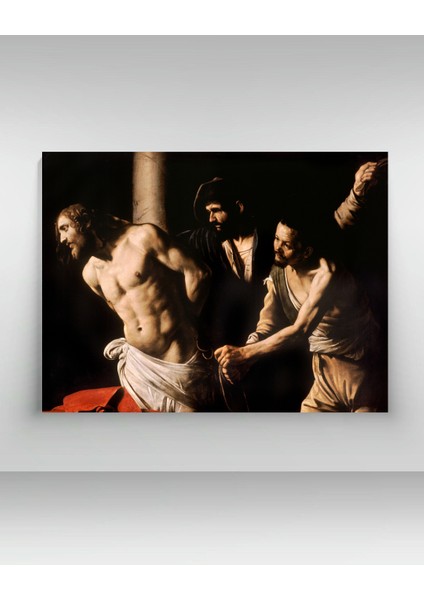 Caravaggio Christ At The Column - Ahşap Mdf Tablo fiyatları
