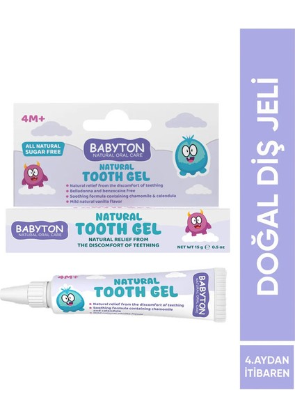 Babyton Bebekler Için Doğal Diş Jeli modelleri