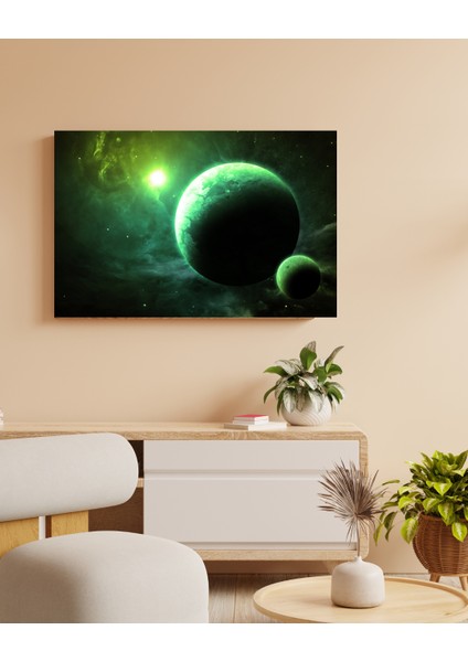 Nebula Rüyası - Ahşap Mdf Tablo