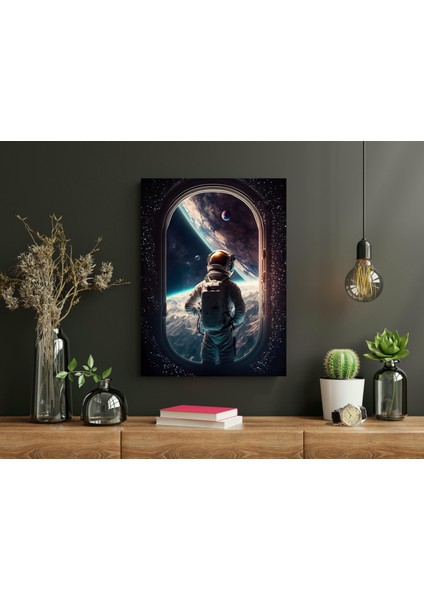 Meteor Kaşifi - Ahşap Mdf Tablo