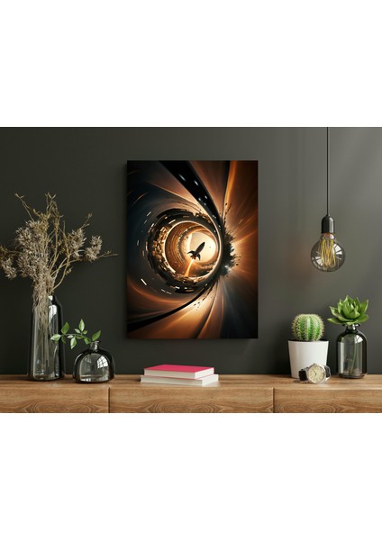 Samanyolu Işığı - Ahşap Mdf Tablo