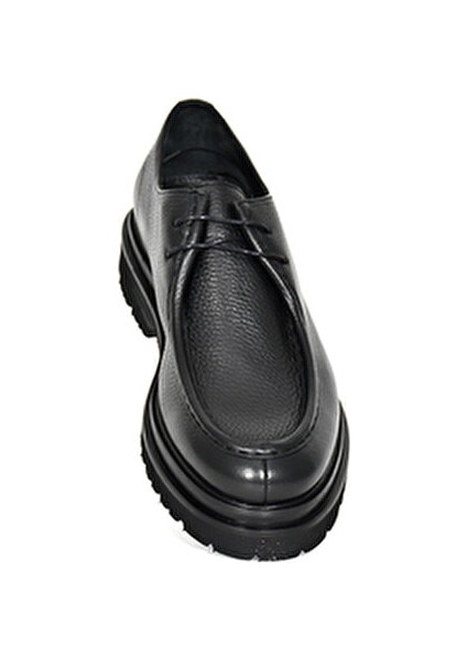 Hakiki Deri Siyah Erkek Loafer Ayakkabı Eva Taban - 3094 indirimleri