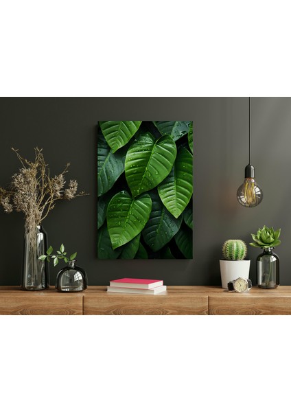Yapraklar 06 -Ahşap Mdf Tablo