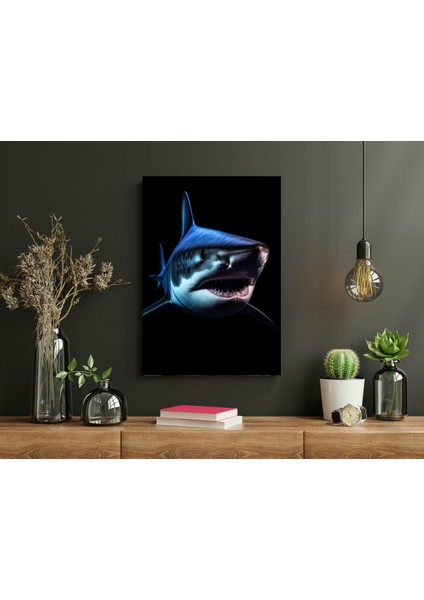 Köpek Balığı -Ahşap Mdf Tablo fiyatları