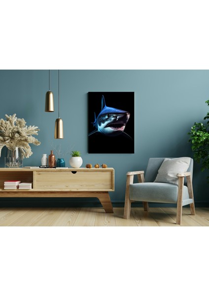 Köpek Balığı -Ahşap Mdf Tablo fırsatları