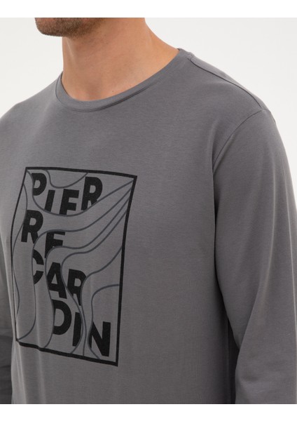 Erkek Koyu Gri Pijama Takımı 50322653-VR080