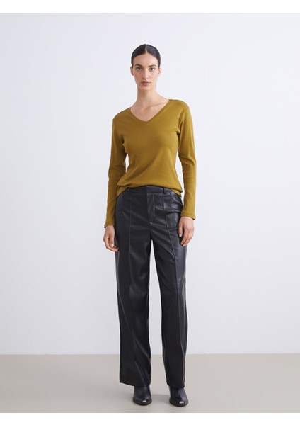 Yeni Sezon V Yaka Kadın Tişört fiyatları