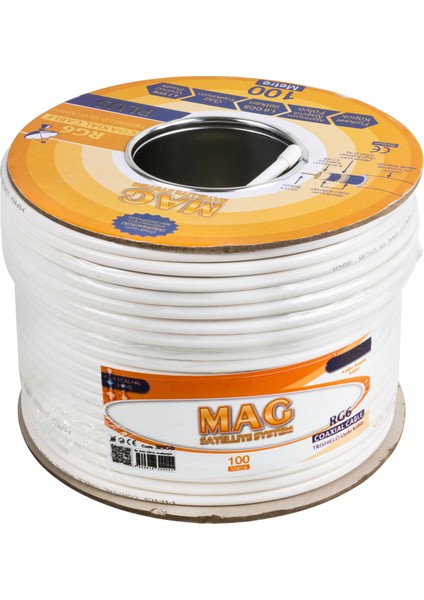 Rg6-U4 Plus Trishield Anten Kablosu 100 Metre modelleri