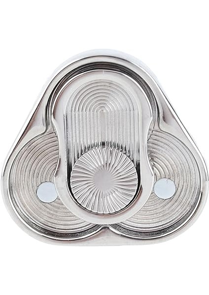Fidget Slider Oyuncak, Dehb Otizm Anksiyete Stres Rölyef Için Spiral Çerçeve ile Taşınabilir Manyetik Üçgen Rotasyon Metal Slider fırsatları