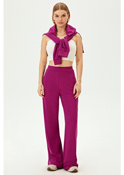 Pamuklu Rahat Kesim Örme Pantolon indirimleri