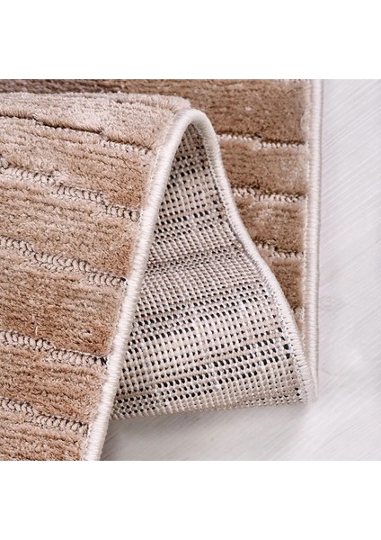 Monzon Modern Kahverengi Polyester Pamuk Tabanlı Makine Halısı modelleri