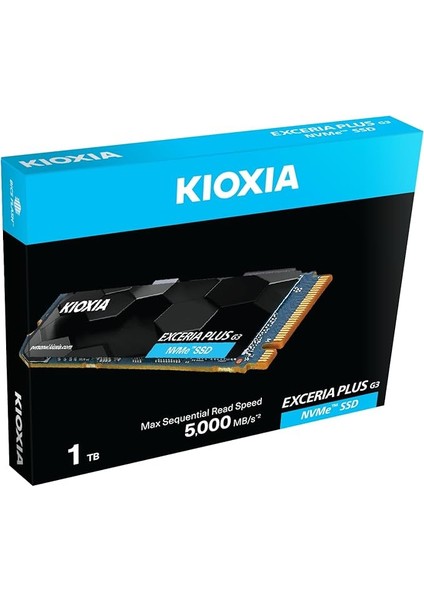 Exceria Plus G3 1tb Nvme SSD – M.2 2280, Pcie Gen4, 5000MB/S Okuma, 3900MB/S Yazma