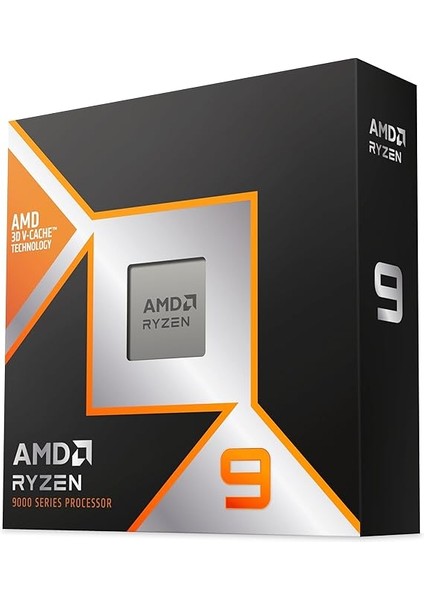 Ryzen 9900X3D Işlemci, 3D V-Cache™, 12 Çekirdek/24 Threads, 140 MB Önbellek, Tdp 120 W, Am5 Soket, Maksimum 5,5 Ghz'e Kadar Frekans, Ddr5 ve Pcie 5.0 modelleri