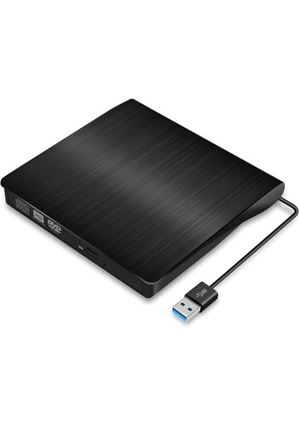 Harici DVD Rw External Taşınabilir Ultra Ince USB 3.0 CD DVD Yazıcı Okuyucu