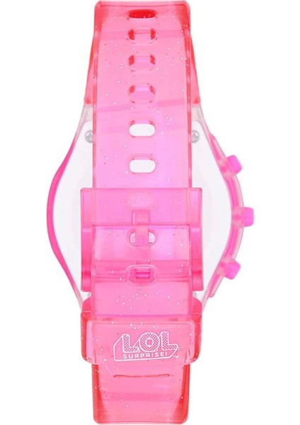 Miniflak Lisanslı Lol Surprise LOL7210 Çocuk Pembe Işıklı Çocuk Kol Saati modelleri