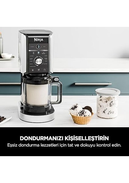Creami Deluxe 10 In 1 Dondurma ve Frozen Makinesi, 10 Programlı, Dondurma, Light Dondurma, Gelato, Frozen Içecek, Sorbet, Donmuş Yoğurt, Milkshake, Slushi, Frappe, Mix-In fırsatları