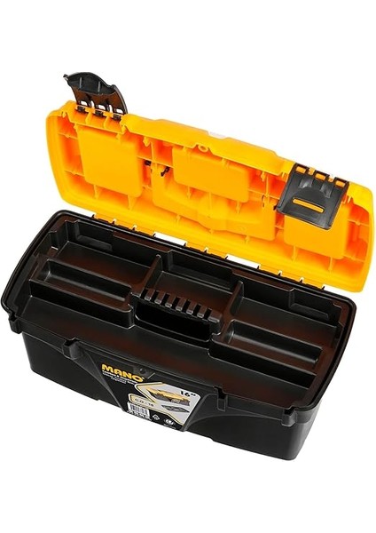 Co/16 Organizerli Klasik Takım Çantası, Polipropilen, Siyah/sarı, 16 ’’ modelleri